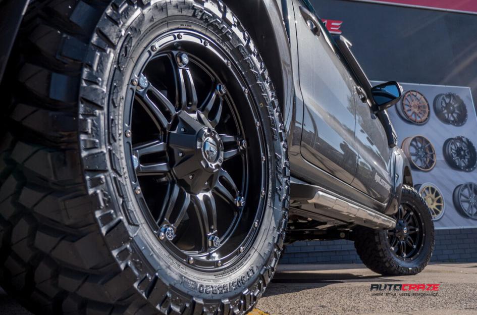 FORD RANGER HOSTAGE MATTE BLACK